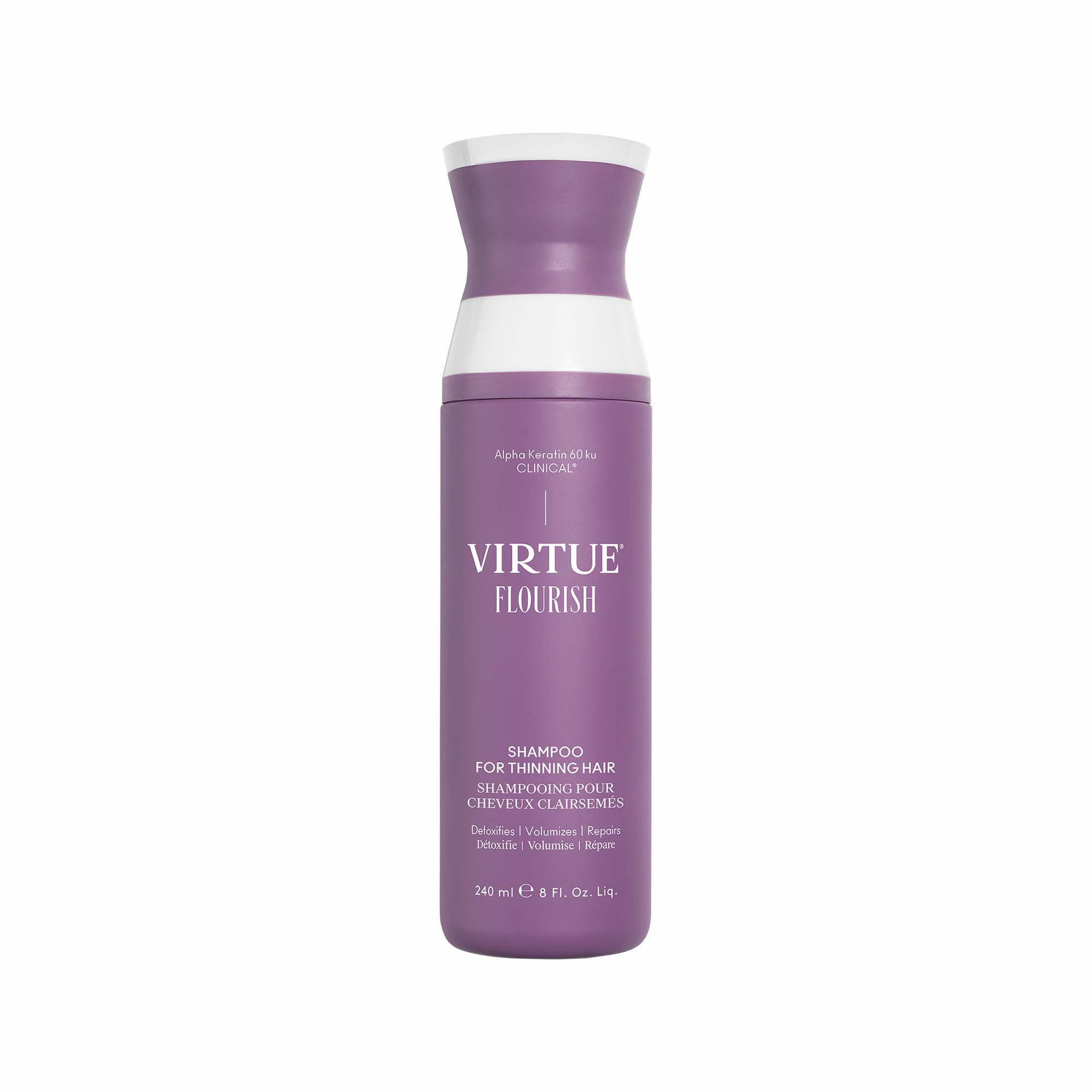 Flourish Shampoo for Thinning Hair - Volumizing & Strengthening Formula for Hair Growth - Perfect for Men & Women with Fine or Thinning Hair - Daily Use for Fuller, Healthier Looking Hair