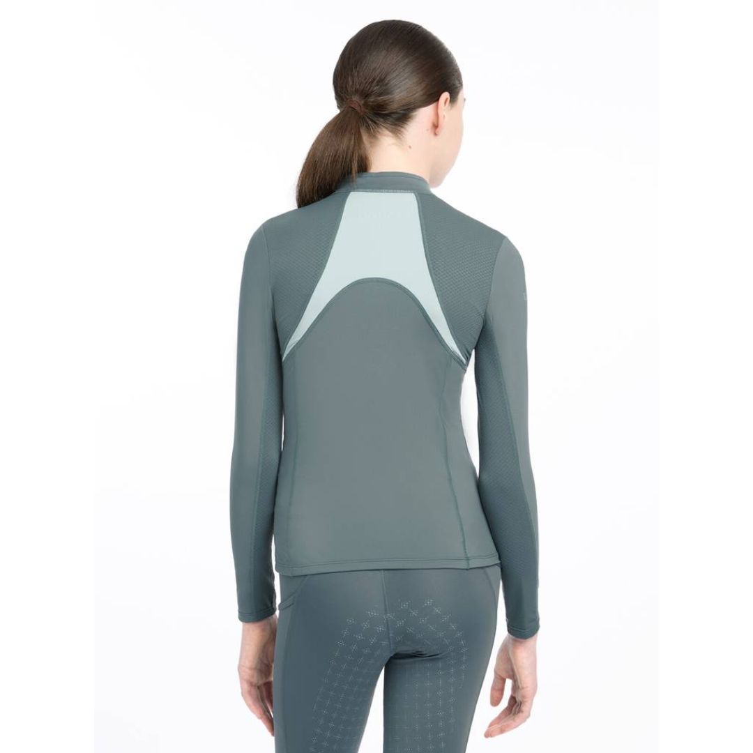 LeMieux Young Rider Mia Mesh Base Layer - Breathable Equestrian Shirt for Kids & Teens - Perfect for Horse Riding, Training & Competitions