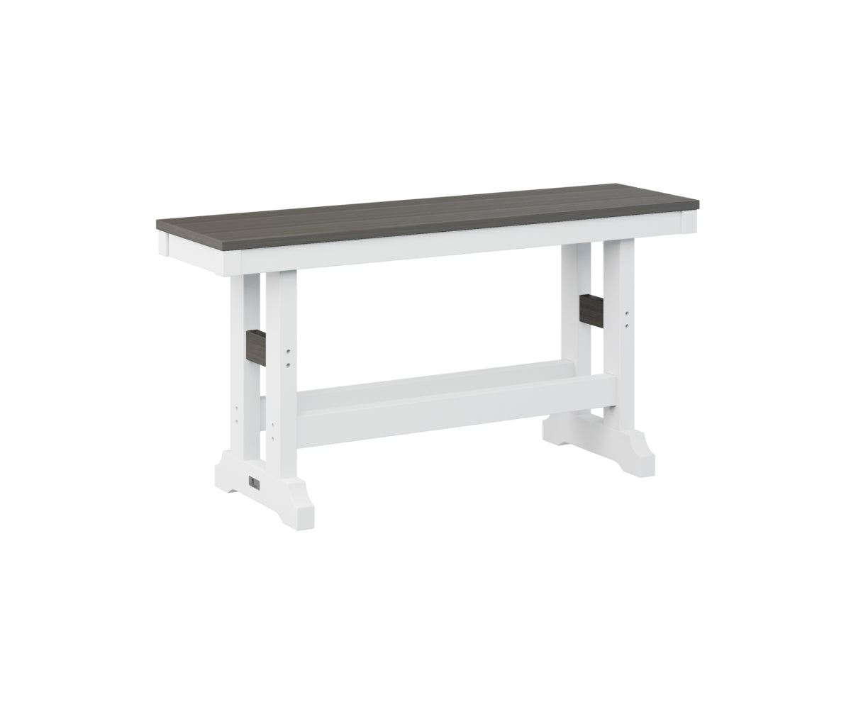 Berlin Gardens Garden Classic 44-Inch Dining Bench - Outdoor Patio Furniture for Backyard, Deck & Porch Seating