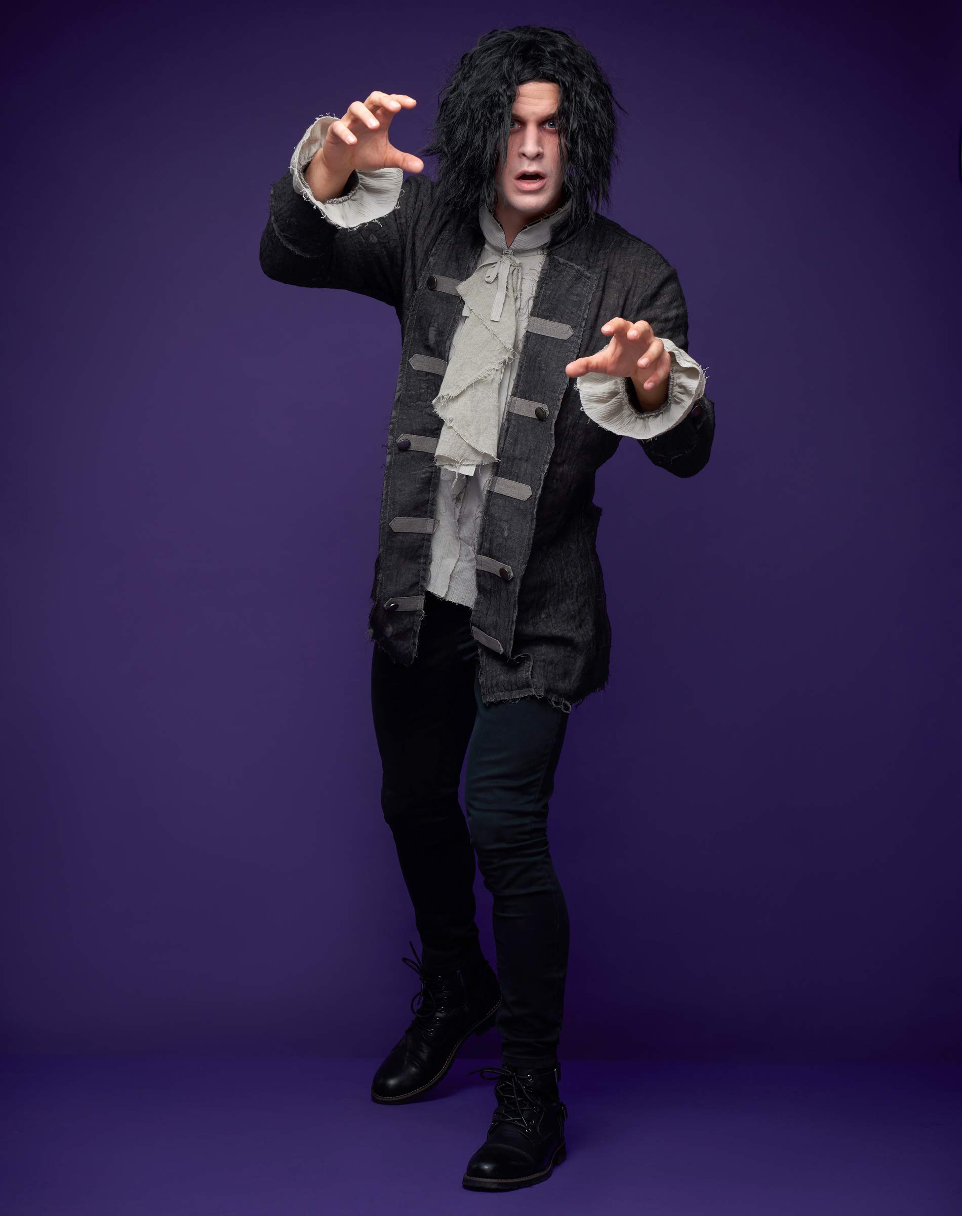 Hocus Pocus Billy Butcherson Costume - Adult Zombie Cosplay for Halloween & Disney Parties