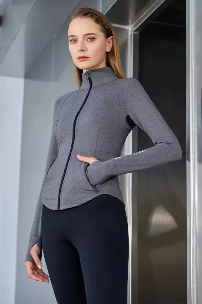 Regina Women's Zip Jacket - Lightweight Hooded Windbreaker for Outdoor Activities & Travel | Water-Resistant & Comfortable