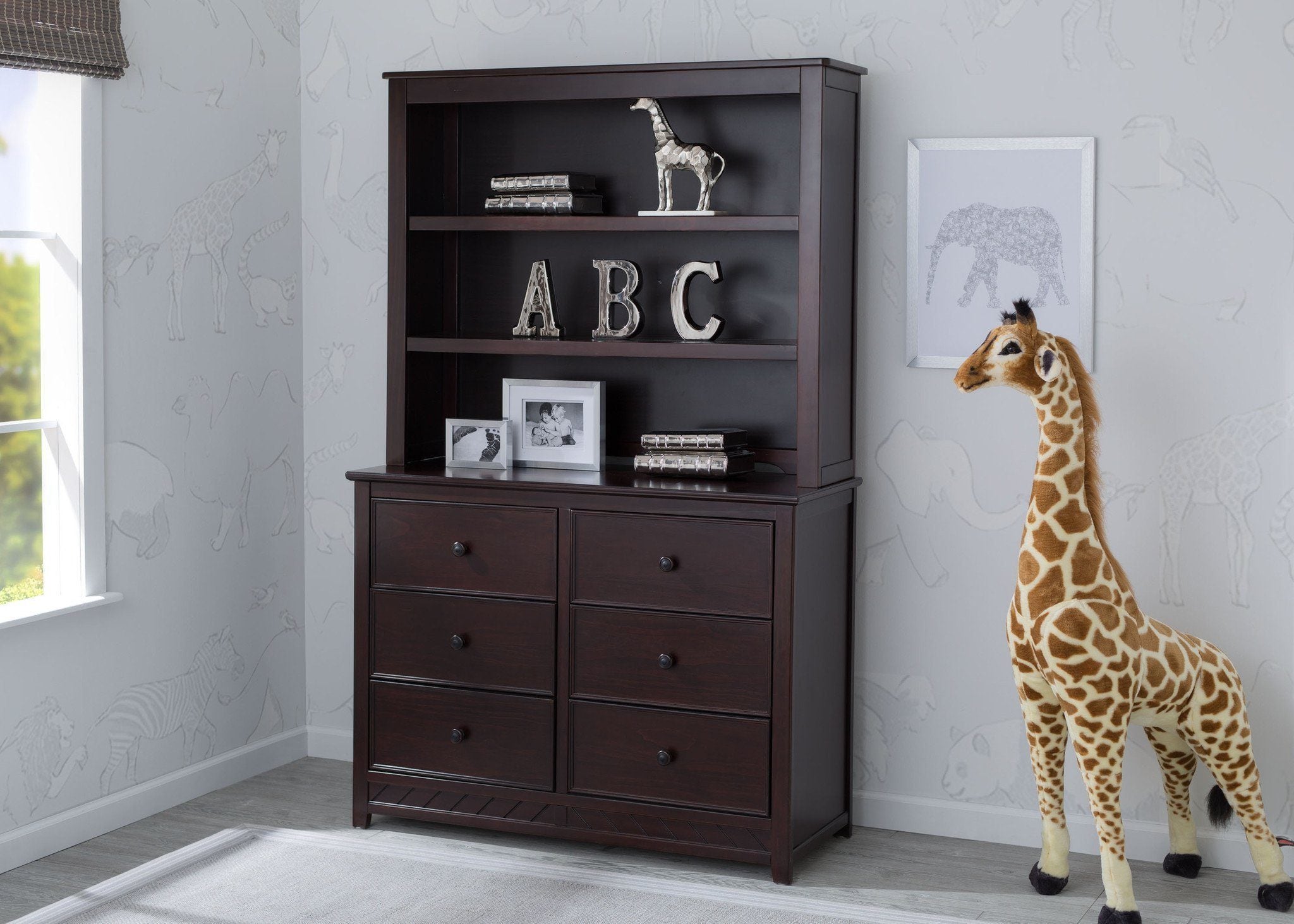 Bennington Elite 6 Drawer Dresser - Modern Wooden Chest of Drawers for Bedroom Storage | Perfect for Master Bedroom, Guest Room & Nursery Organization