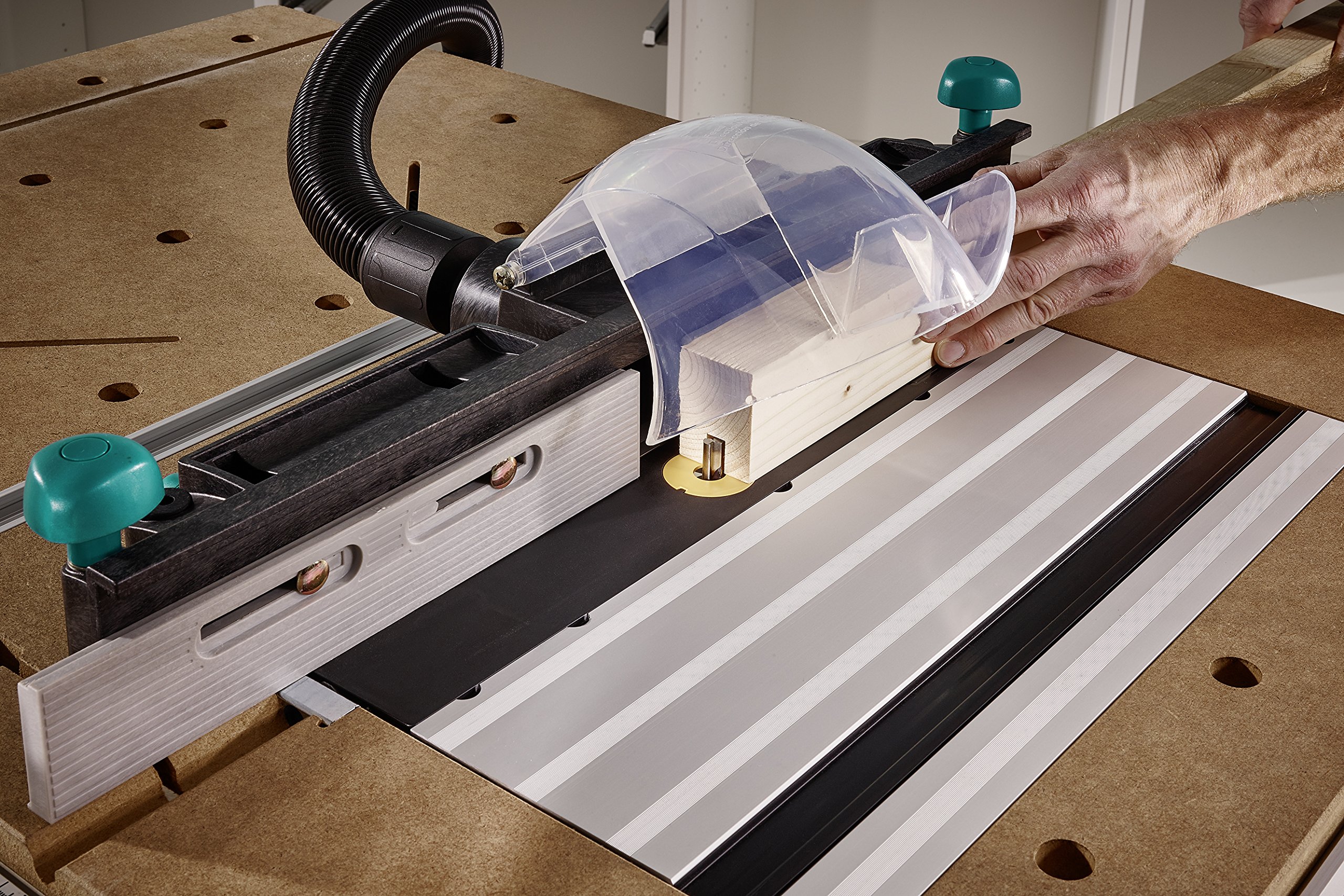 MASTER Cut 2500 Professional Saw Table & Workstation - Heavy Duty Woodworking Bench for DIY Projects & Home Workshops