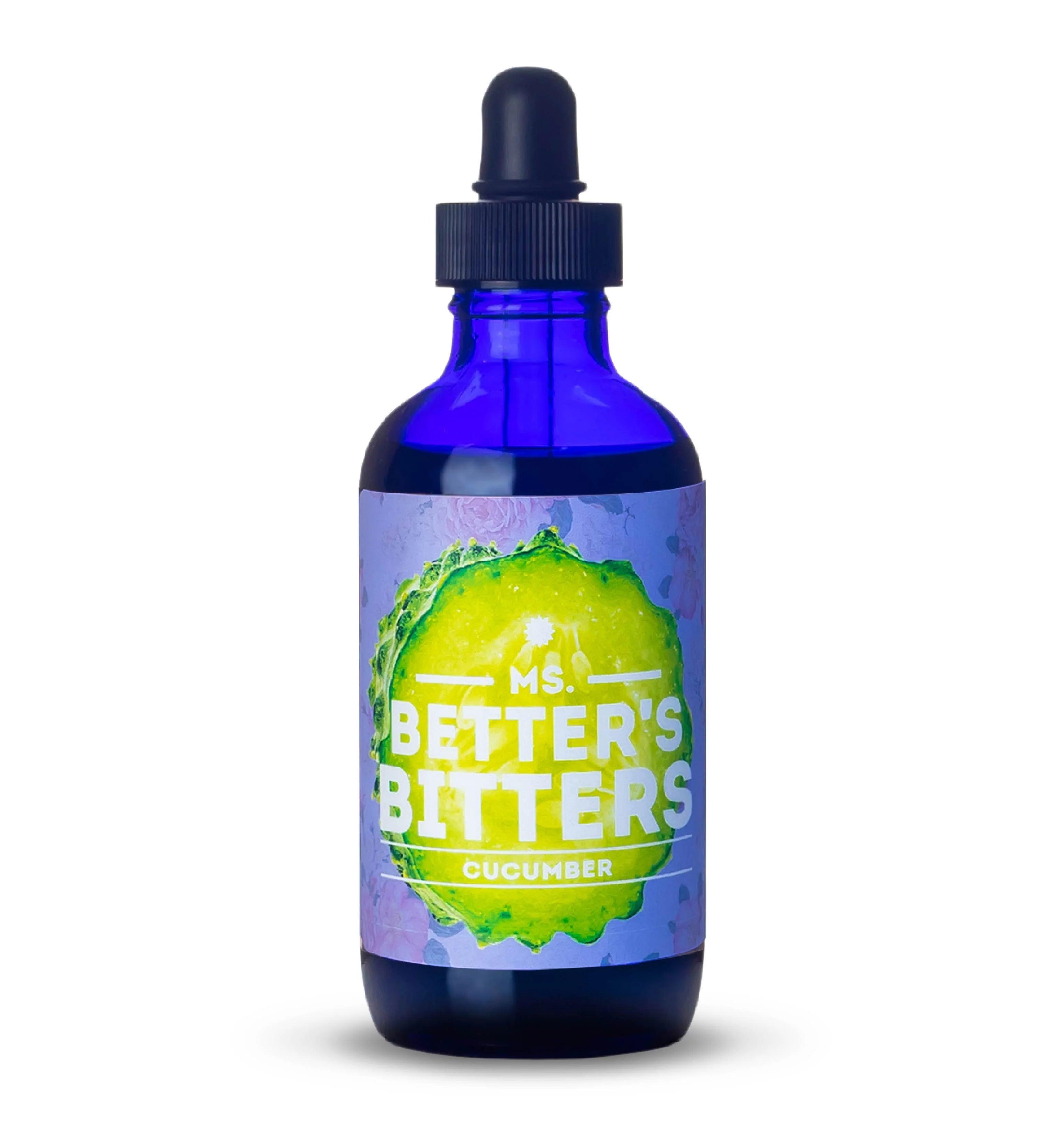 MS. BETTER'S BITTERS Cucumber Flavor - Premium 4oz Cocktail Bitters for Mixing Drinks, Mocktails & Culinary Recipes | Perfect for Gin, Vodka & Craft Cocktails
