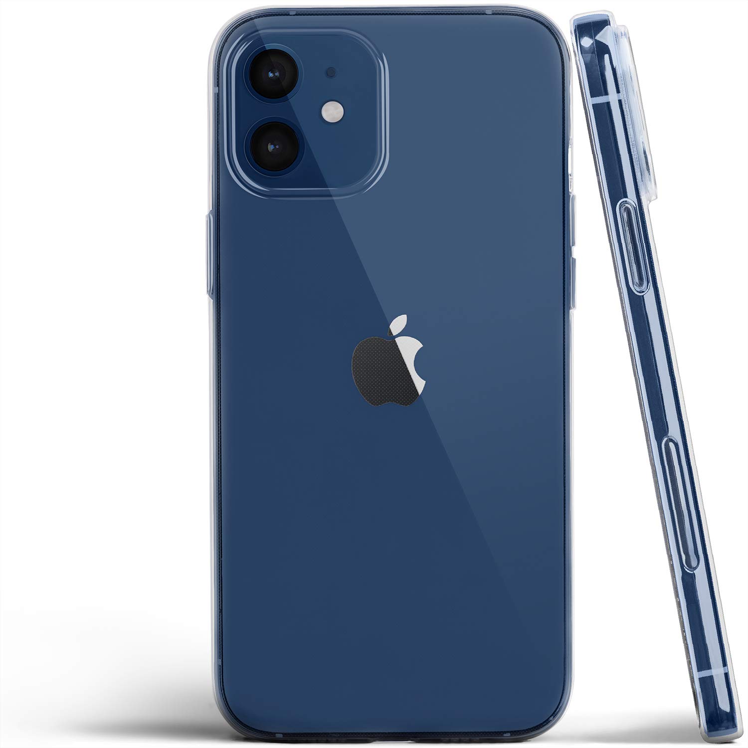 Totallee Ultra Slim Clear iPhone 12 Case (2020) - Thin Minimalist Protective Cover for iPhone 12 - Perfect for Everyday Use & Showcasing Phone Design