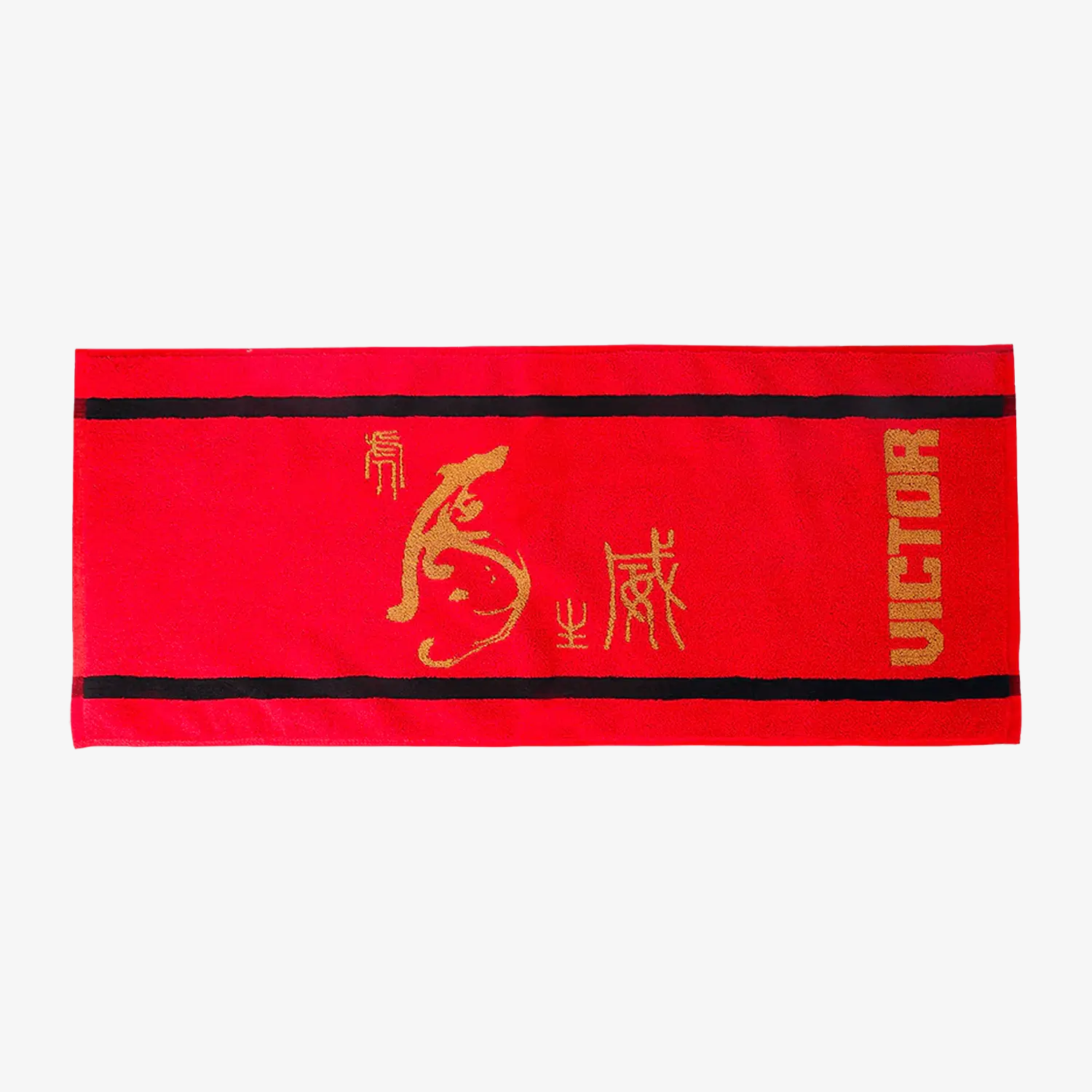 Victor TWCNYT101 D Sports Towel - Quick Dry, Absorbent Microfiber Gym Towel for Workouts, Running & Yoga (Red) - Perfect for Fitness, Travel & Outdoor Activities