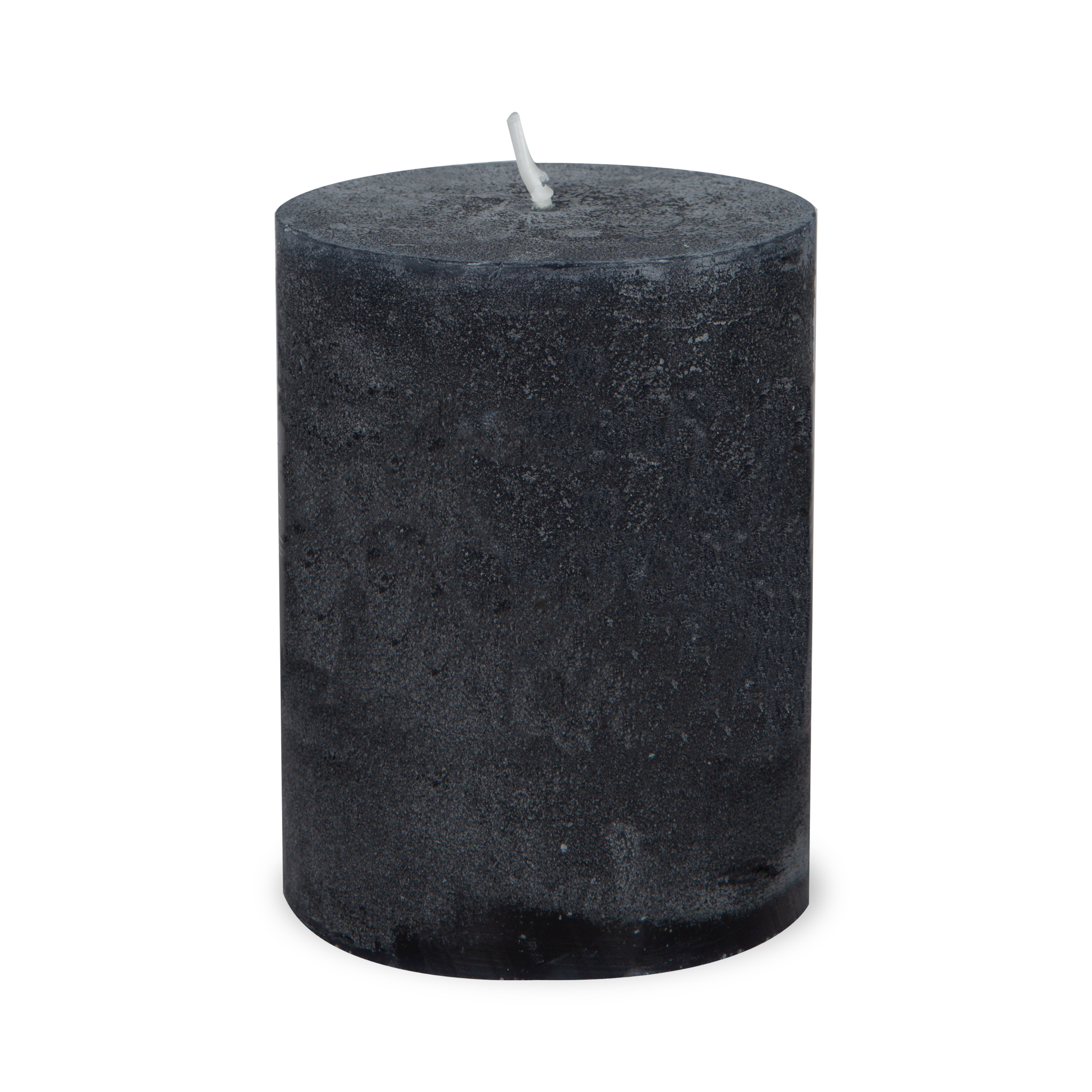 Premium Black Pillar Candle - 3 Pack for Home Decor, Wedding Centerpieces, Romantic Dinners & Relaxing Spa Nights