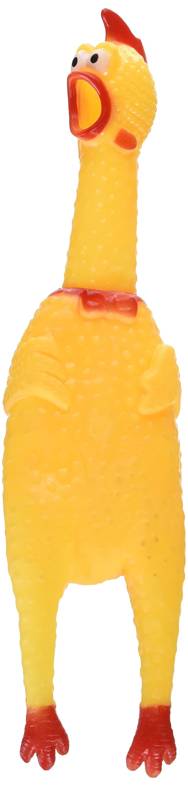 Dcolor 17 Inch Squeeze Chicken Toy - Hilarious Screaming & Shrilling Sound, Fun Gift for Pranks, Parties & Stress Relief - Perfect for Gag Gifts, Office Pranks & Birthday Surprises