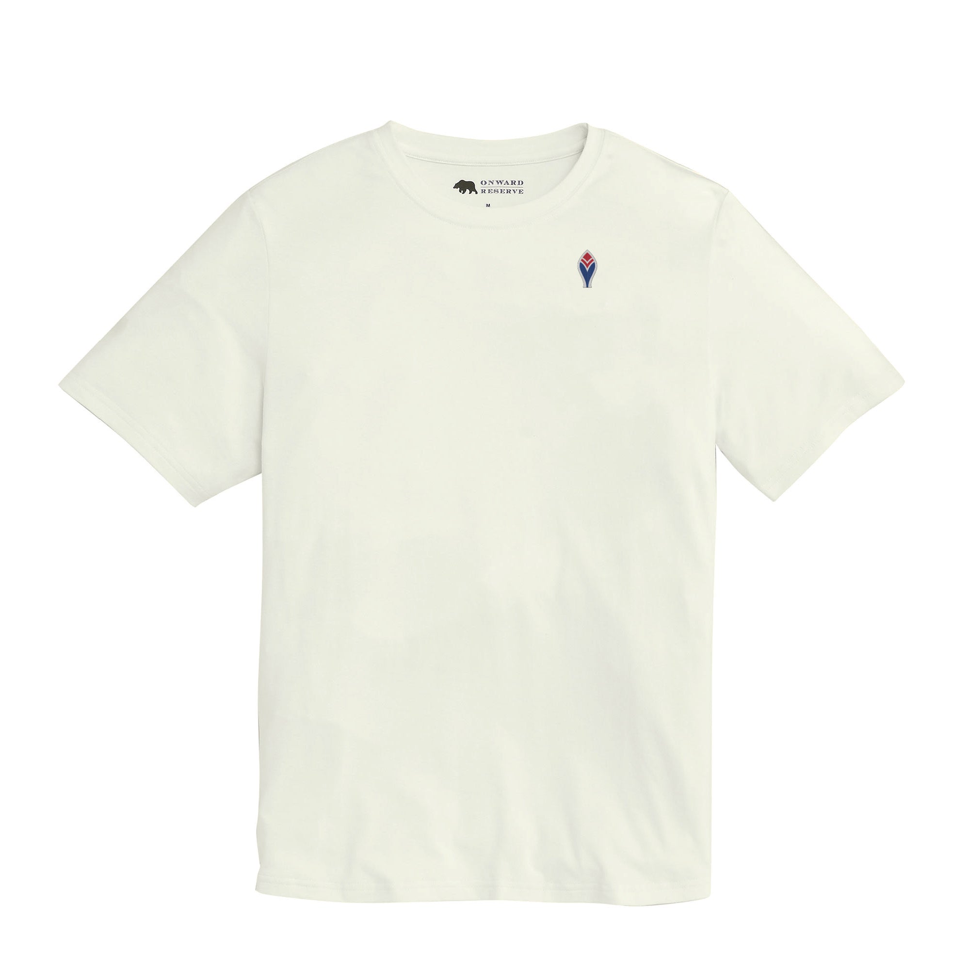 Cooperstown Feather Luxe Tee - Soft Premium Cotton T-Shirt for Men (White) | Comfortable Casual Wear for Everyday & Baseball Games
