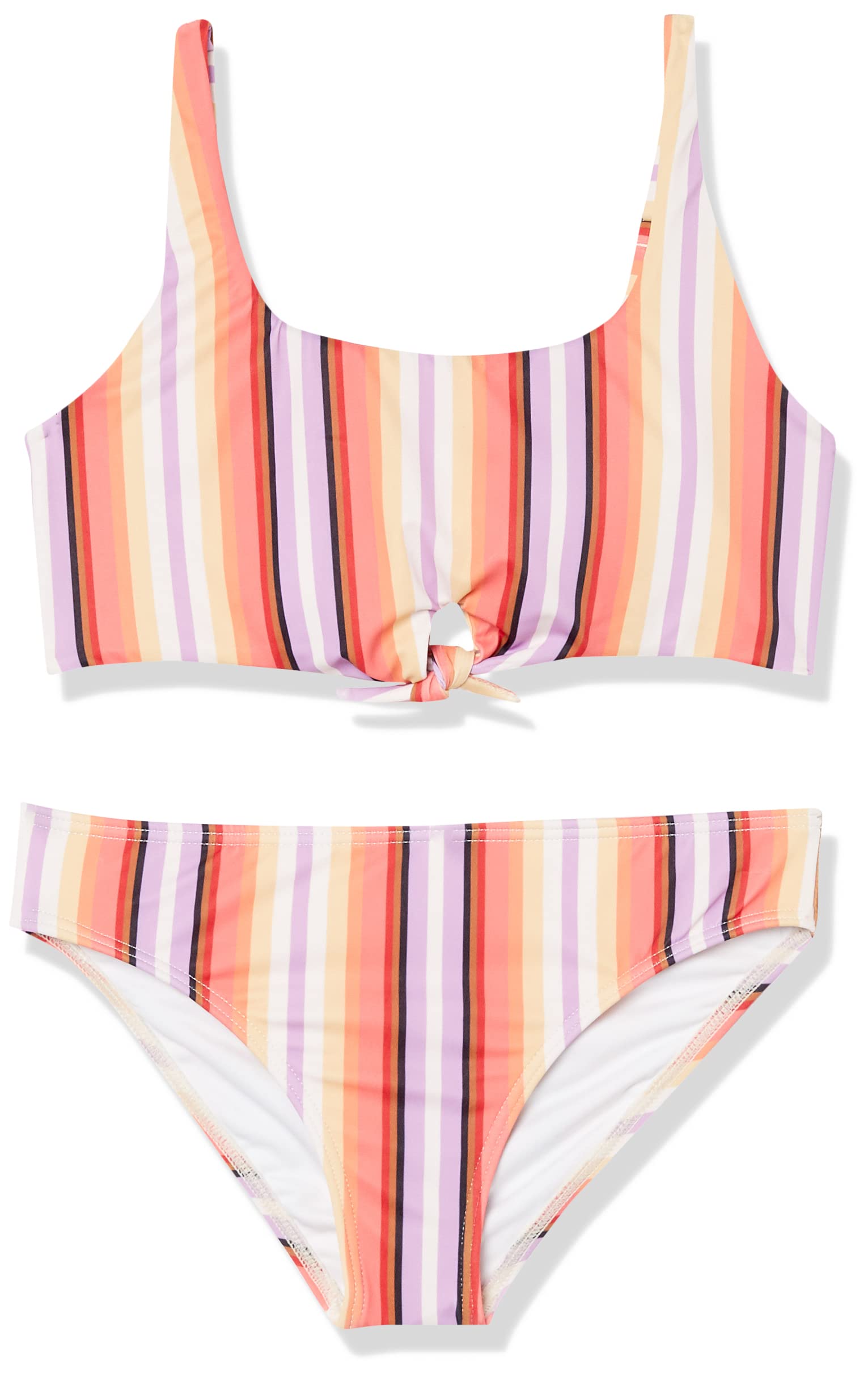 Billabong Girls' Fast Knot Tank Two Piece Swim Set - Stylish & Comfortable Bikini for Beach, Pool & Summer Vacations