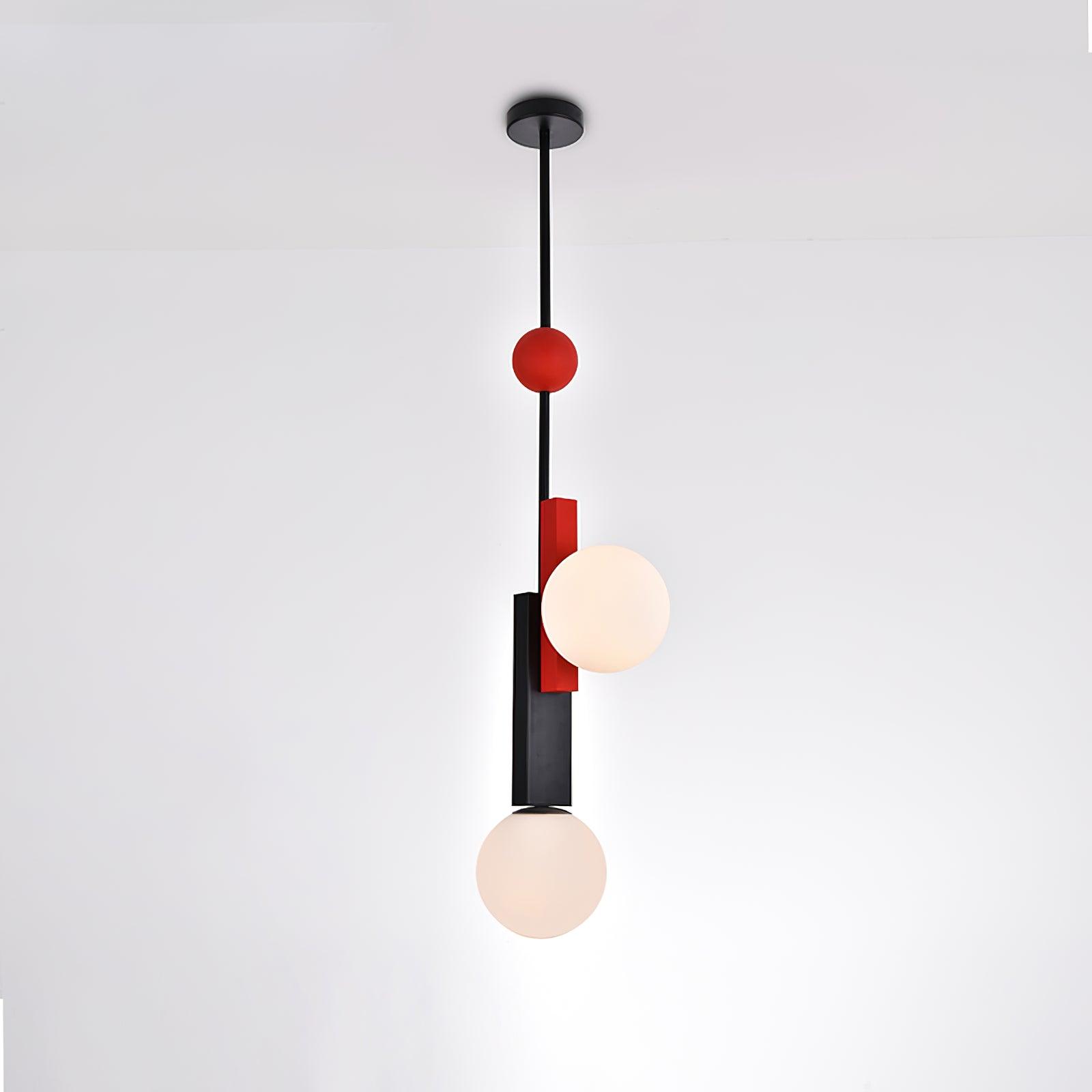 First Dance Pendant Lamp - Modern Hanging Light Fixture for Dining Room, Kitchen Island & Bedroom Decor