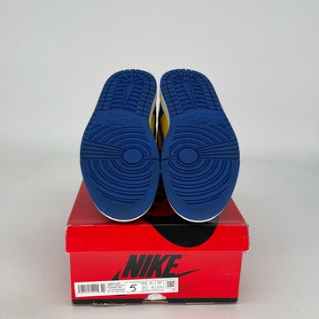 AIR JORDAN 1 REVERSE LANEY Women's Size 5/6.5W Sneakers - Retro Basketball Shoes for Women - Perfect for Casual Wear, Street Style & Sports Enthusiasts
