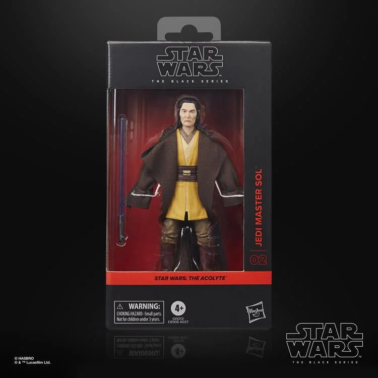 Star Wars The Black Series Jedi Master Sol Action Figure - Collectible 6-Inch Scale Toy for Fans & Display, Perfect for The Acolyte TV Show Enthusiasts and Sci-Fi Decor