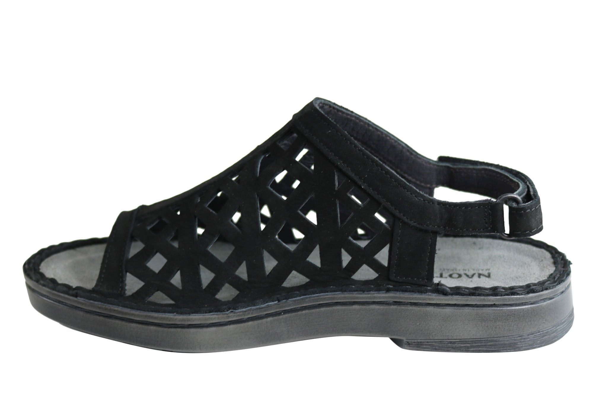 Naot Amadora Women's Leather Comfort Sandals - Wide Fit, Orthotic Friendly - Perfect for Travel, Walking & Everyday Wear