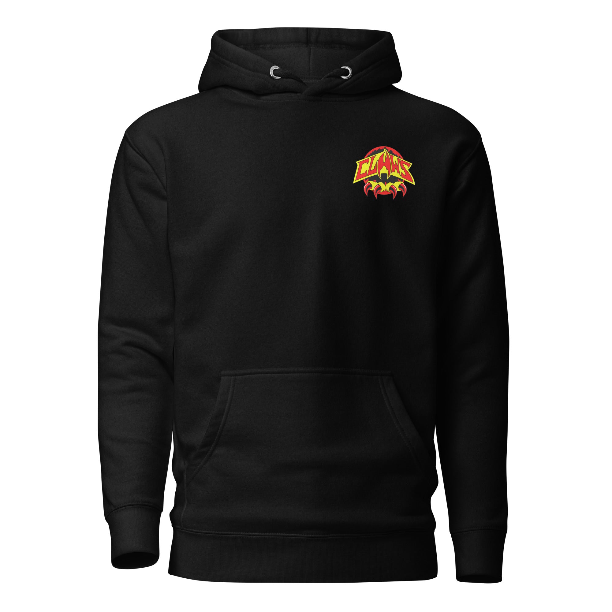 Zoo Jitsu Fighters CLAWS Logo Unisex Hoodie - Comfortable Pullover Sweatshirt for Men & Women - Perfect for Martial Arts Training, Gym Workouts and Streetwear Fashion