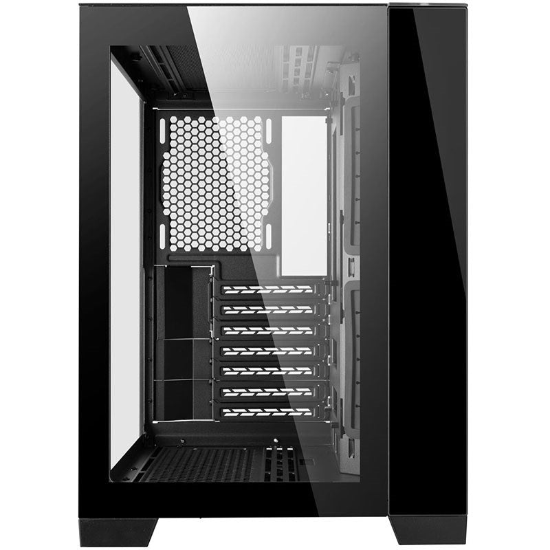 Lian Li PC-O11D Mini Black Mid Tower Computer Case - Compact ATX Gaming PC Case for High-Performance Builds, Water Cooling & RGB Lighting Setup