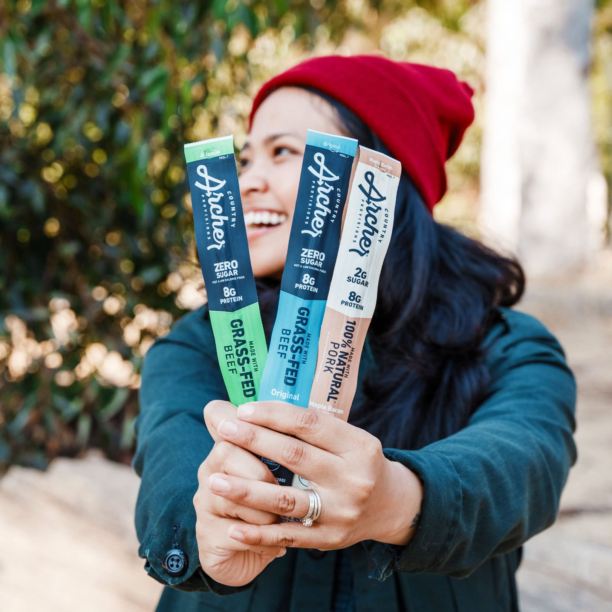 Country Archer 100% Natural Rosemary Turkey Sticks - Gluten Free, High Protein Snacks, 1oz (18 Pack) | Keto, Paleo & Low Carb Friendly | Perfect for Hiking, Camping & On-the-Go Nutrition