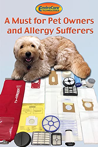 EnviroCare 3-Pack Nutone Microfiltration Central Vacuum Cleaner Bags - Premium HEPA Filtration for Dust, Allergens & Pet Hair - Ideal for Homes with Pets, Allergies & Asthma Sufferers