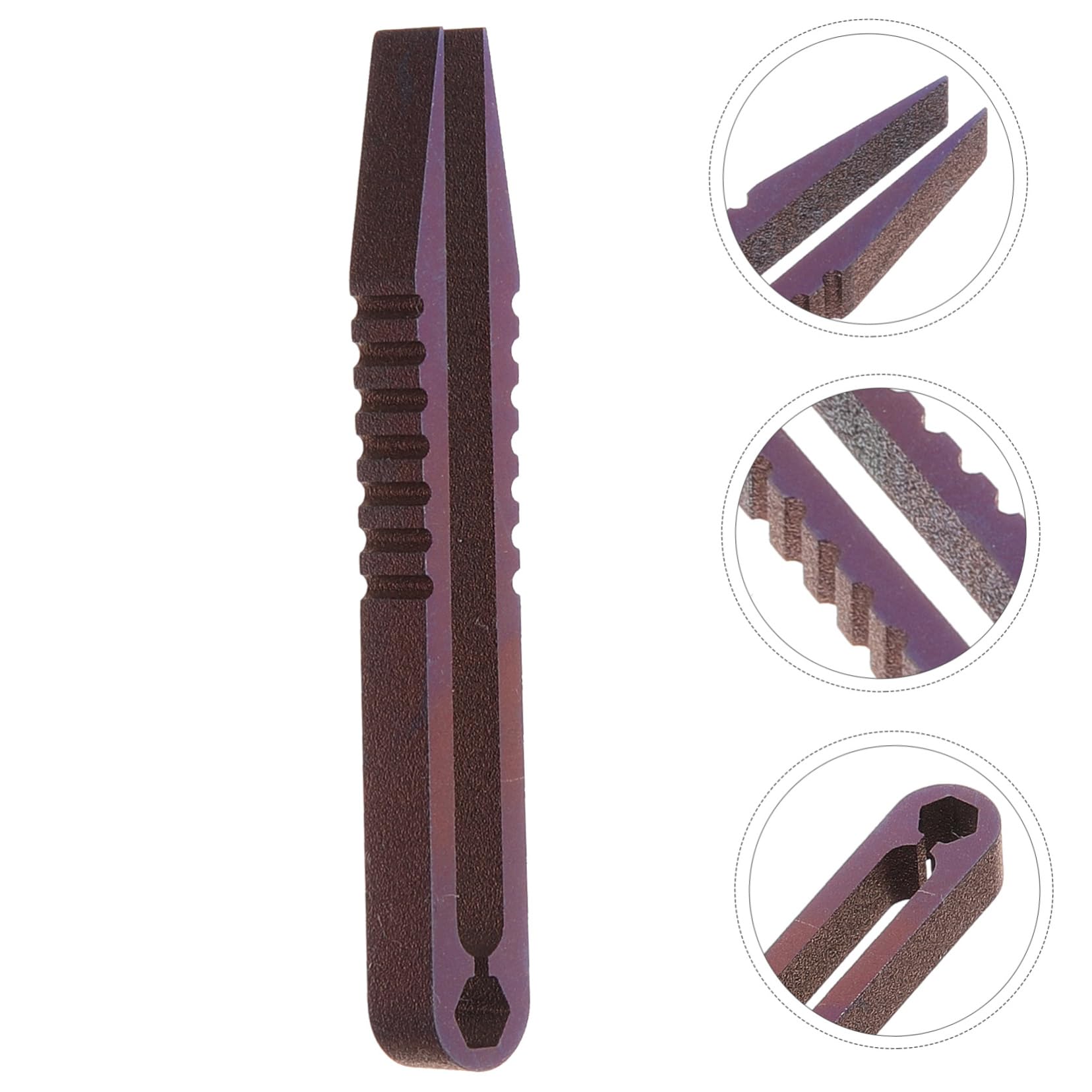DOITOOL Titanium Camping Tweezers Set - Multipurpose Outdoor Mini Tool for Men, Precision Tweezers for First Aid, Survival Gear & EDC - Durable, Lightweight & Stylish for Hiking, Fishing & Outdoor Adventures