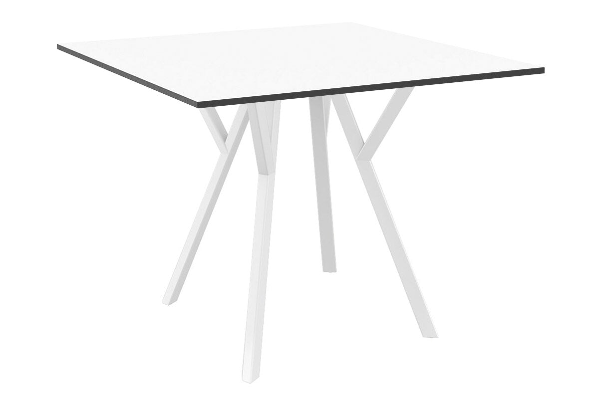 Premium Hospitality Plus Maximo Small Legs Table Top - 700L x 700W - Durable Restaurant & Cafe Countertop for Commercial Use
