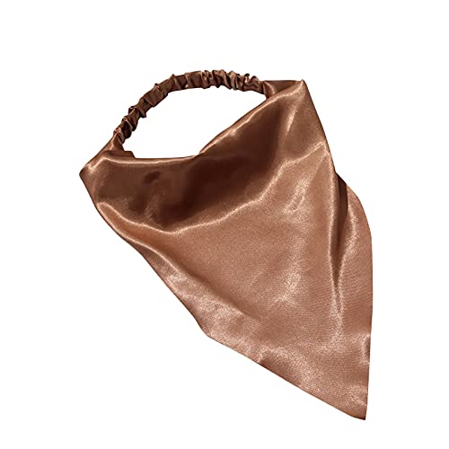 Stylish Solid Scarf & Boho Hair Bandanas Set - Elastic Headbands, Hair Ties & Kerchiefs for Women (1-Piece) - Perfect for Yoga, Outdoor Activities & Fashion Accessories