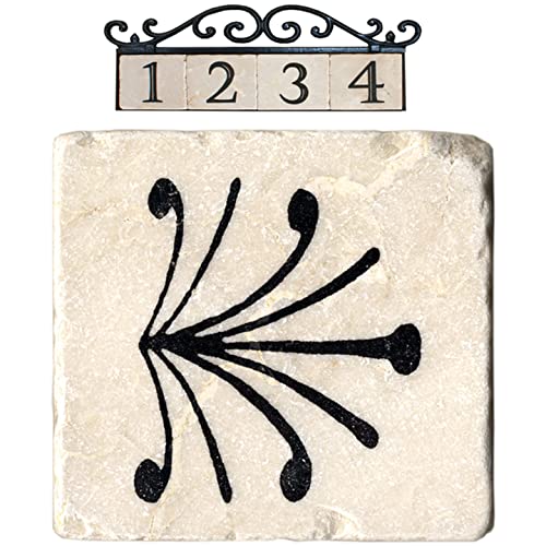 Beige Décor Tile-Feather