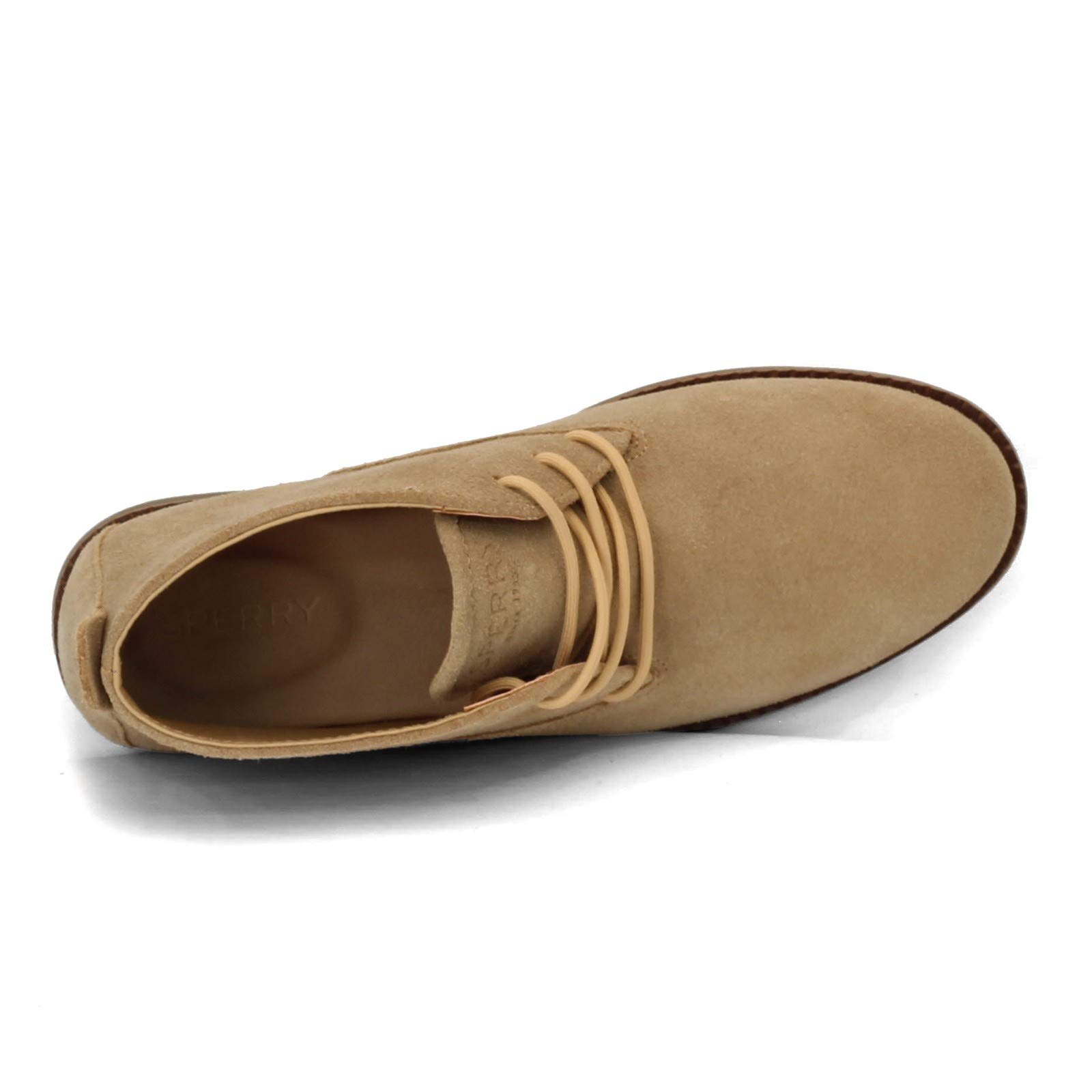 Sperry Women's Waypoint Desert Suede Bootie - Comfortable Ankle Boots for Women, Taupe Suede Shoes Size 8 M - Perfect for Fall, Winter & Outdoor Adventures