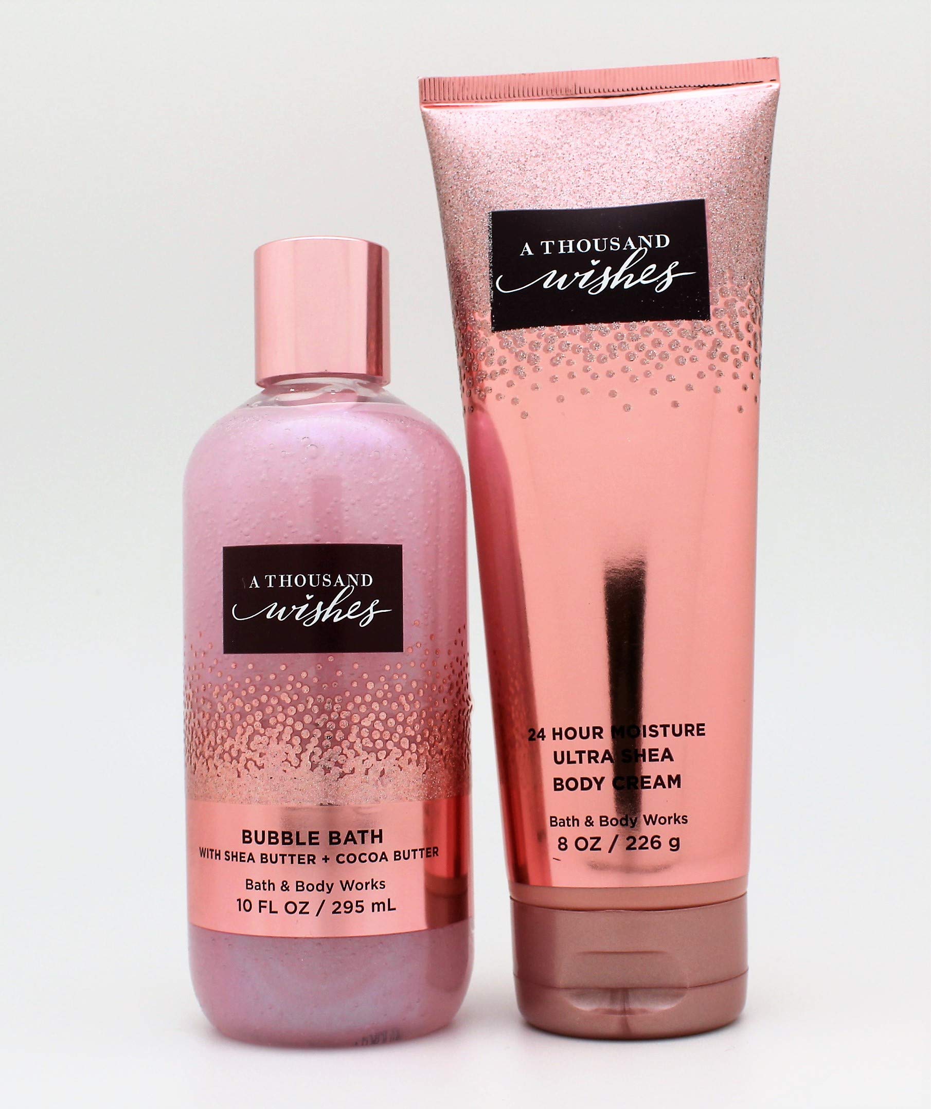 Bath & Body Works A Thousand Wishes Bubble Bath & Shea Cream for Relaxing Bath Time