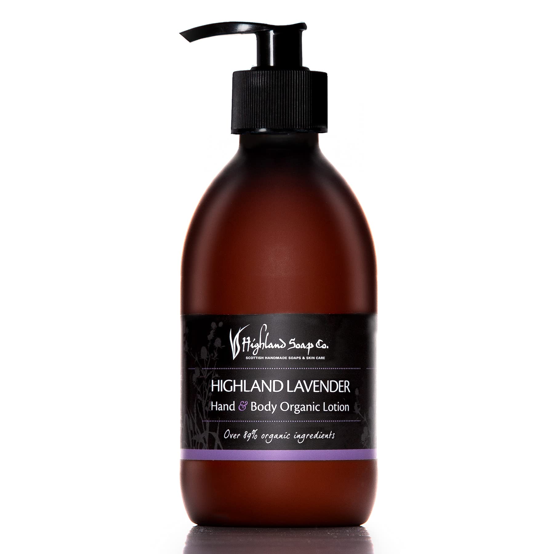 Highland Lavender Hand & Body Lotion 300ml - Moisturizing Shea Butter & Aloe Vera Lotion for Dry Skin | Relaxing Aromatherapy for Bath, Massage & Bedtime Routine