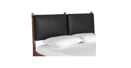 Truro Bed Headboard Cushion Set - Soft Upholstered Backrest Pillows for Bedroom, Queen/King Size - Perfect for Reading, Relaxing & Enhancing Bedroom Decor