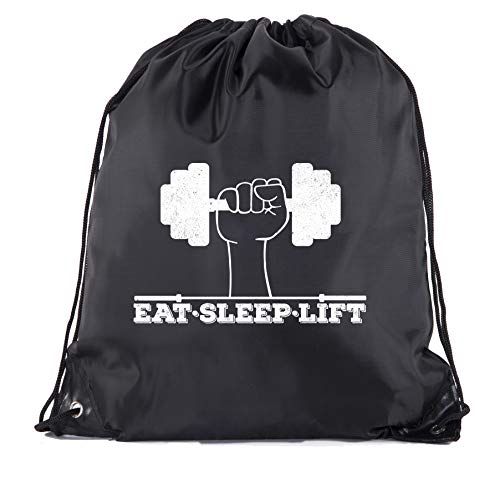 Eat Sleep Lift-black