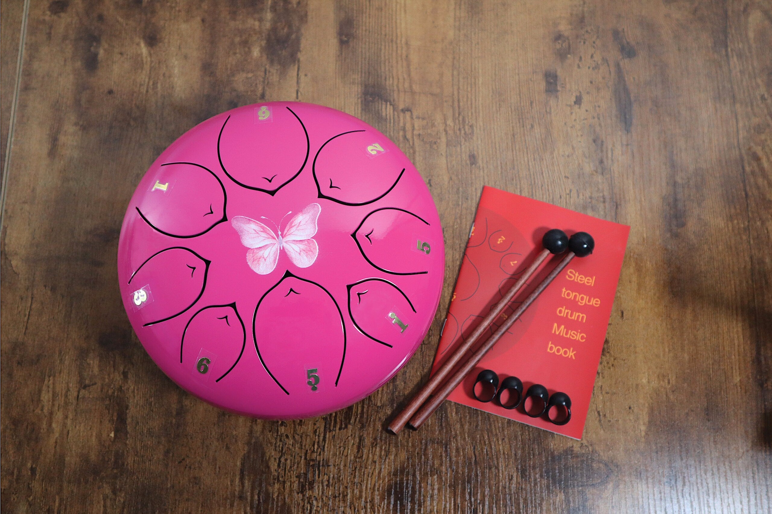 Rebirth 8 Steel Tongue Drum in F Key - Shamanic Healing Instrument with Ethereal Vibrations | Perfect for Meditation, Sound Therapy & Spiritual Ceremonies