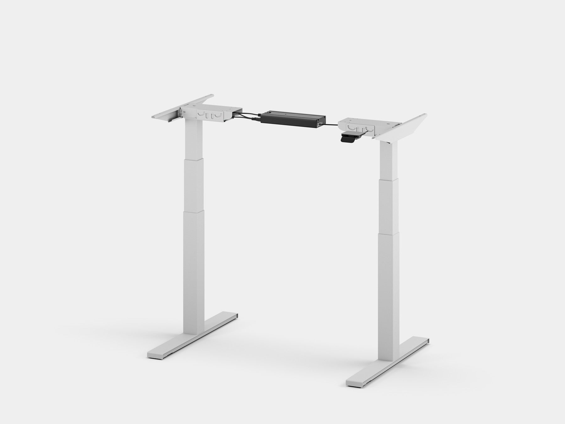 Adjustable Standing Desk Frame - Electric Height Adjustable Desk Base for Home & Office - Ergonomic Workstation Solution for Better Posture & Productivity