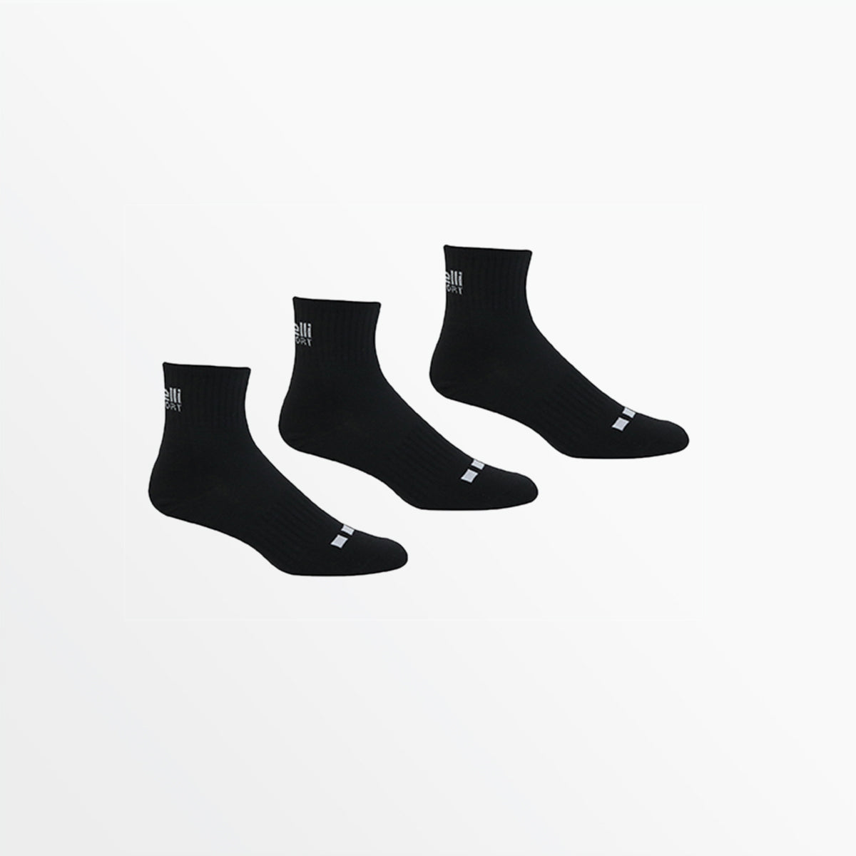BASICS CS Cool Lightweight Quarter Top Socks - Breathable & Comfortable Athletic Socks for Running, Gym & Everyday Wear