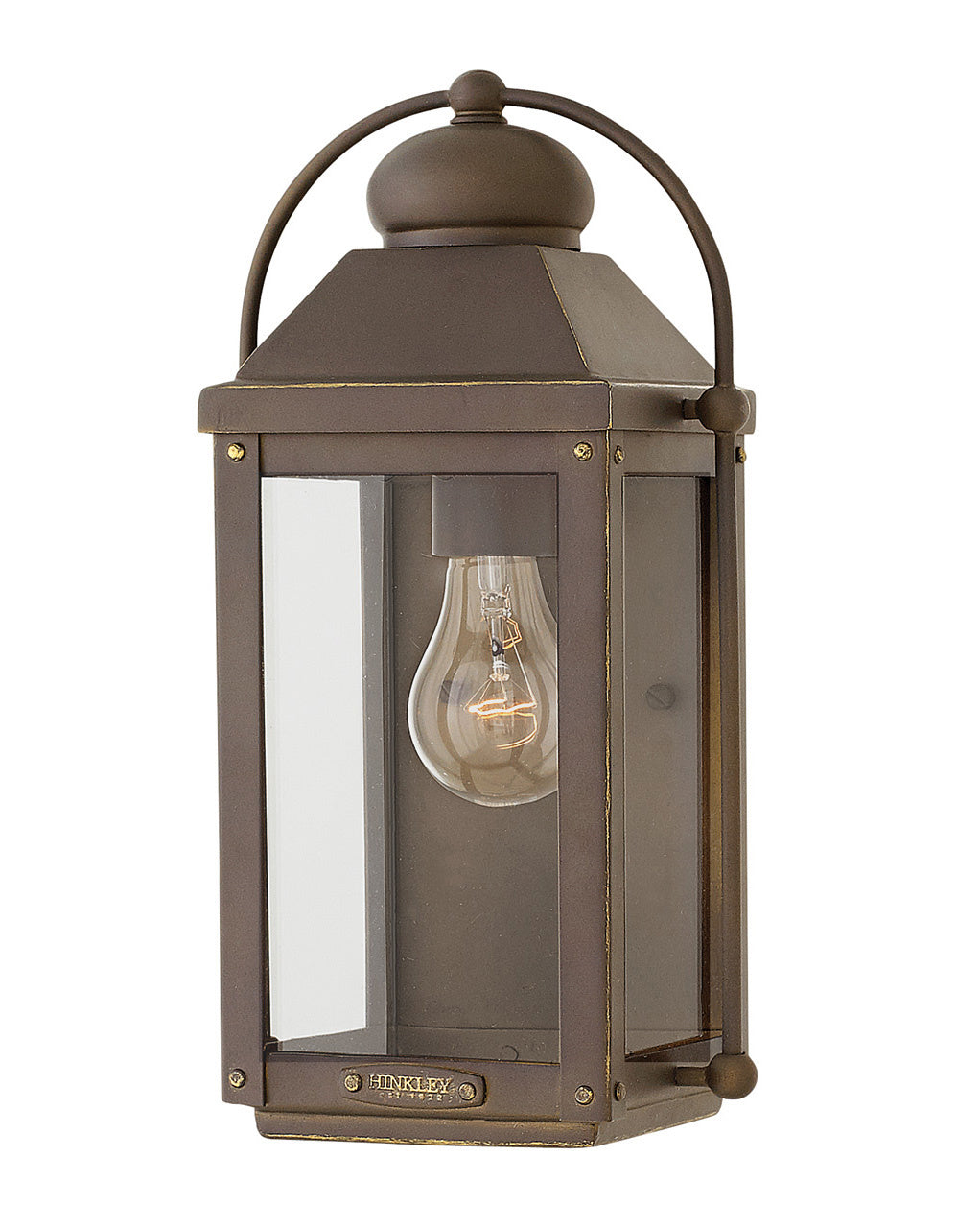Anchorage LED Wall Mount in Light Oiled Bronze - Modern Wall Sconce for Living Room, Bedroom & Hallway Lighting