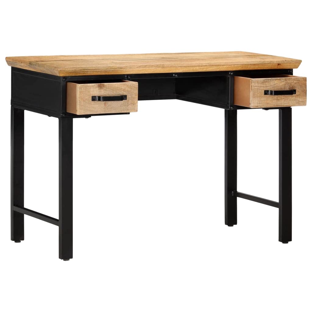 Solid Mango Wood Writing Desk 43.3