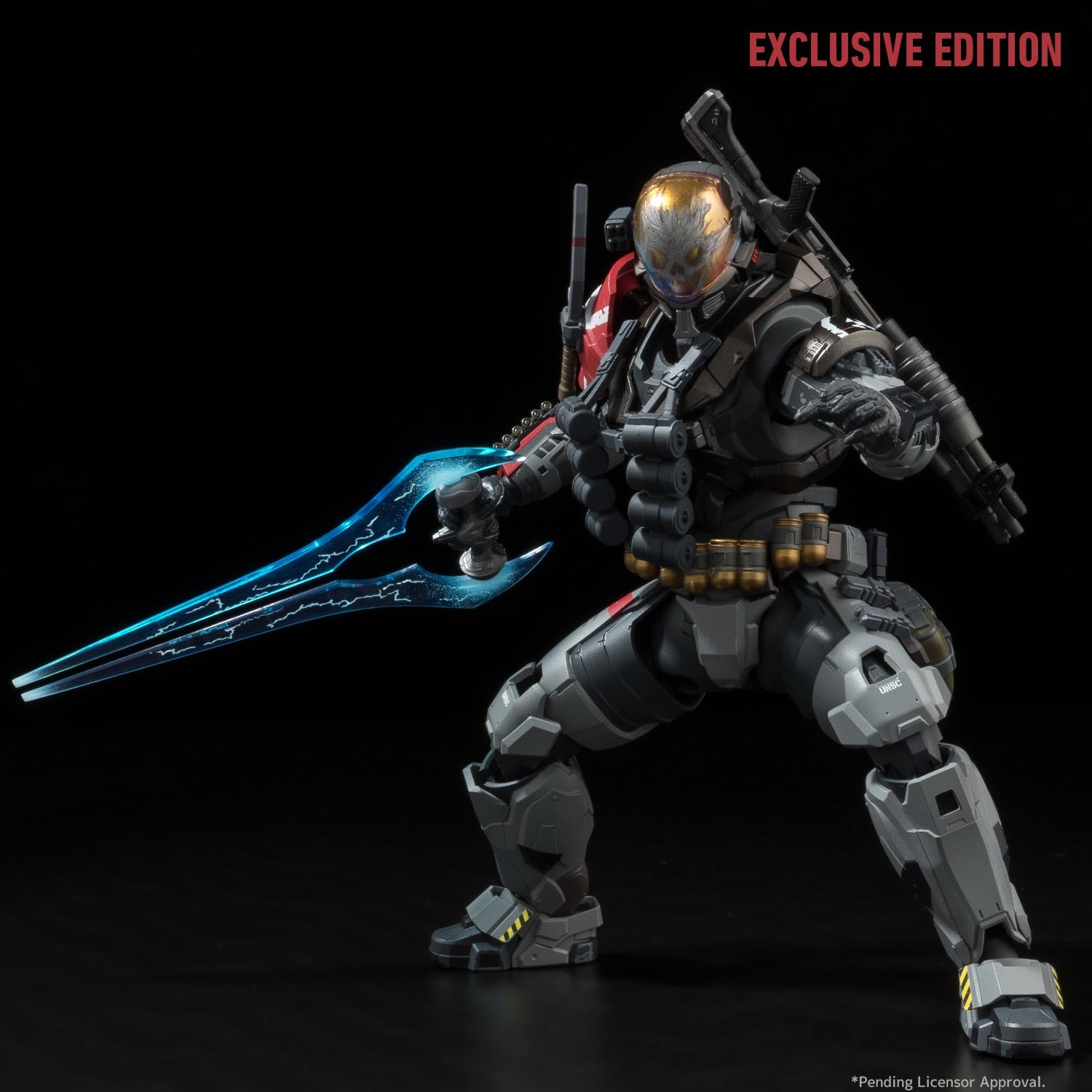 1000Toys RE:EDIT Halo Reach Emile A239 Noble Four 1/12 Scale Action Figure - PX Previews Exclusive Collectible for Display & Gaming Enthusiasts