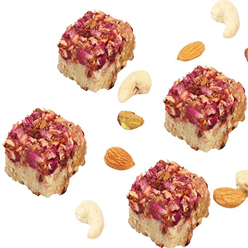 Premium Kaju Rose Delight Indian Sweets - Authentic Diwali Gift Box (200g) | Festive Dessert for Celebrations, Pooja Offerings & Family Gatherings