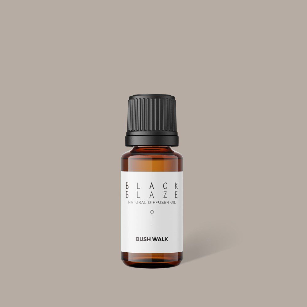 BLACK BLAZE Diffuser Oil - Bush Walk Scent | Premium Essential Oil Blend for Aromatherapy | Perfect for Home, Office & Spa Relaxation