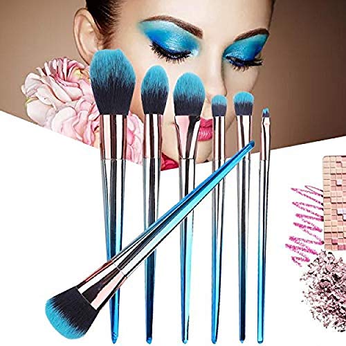 7-Piece Unicorn Makeup Brush Set - Eyeshadow, Eyeliner, Blending, Crease, Foundation, Eyebrow & Blush Brushes for Professional Cosmetic Application | Perfect for Daily Makeup, Salon Use & Travel Beauty Kit