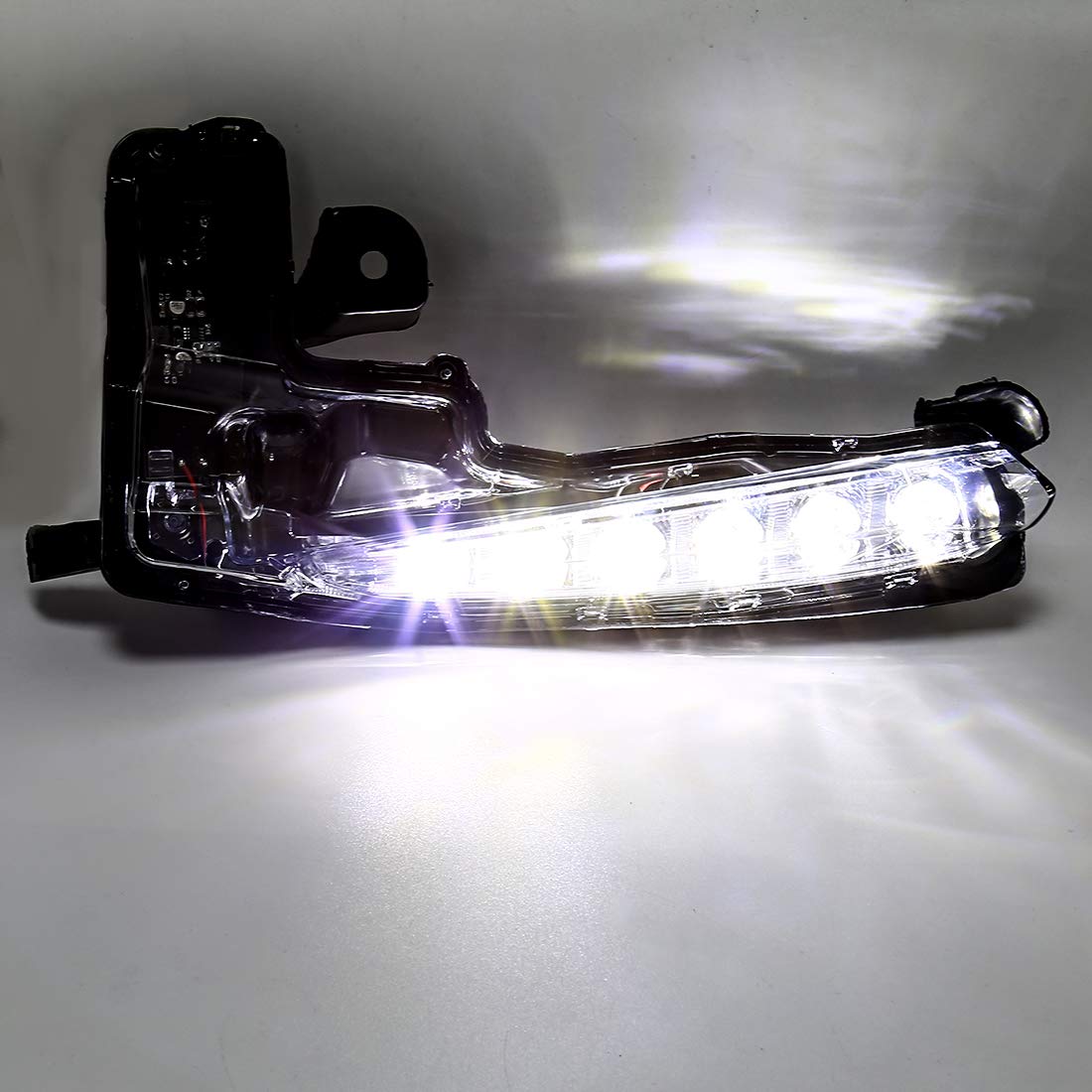 2017-2019 TOYOTA COROLLA SE XSE LED Fog Lights with DRL - Daytime Running Lights & Bezel Cover - Upgrade for Enhanced Visibility & Style (Perfect for Night Driving & Bad Weather Conditions)