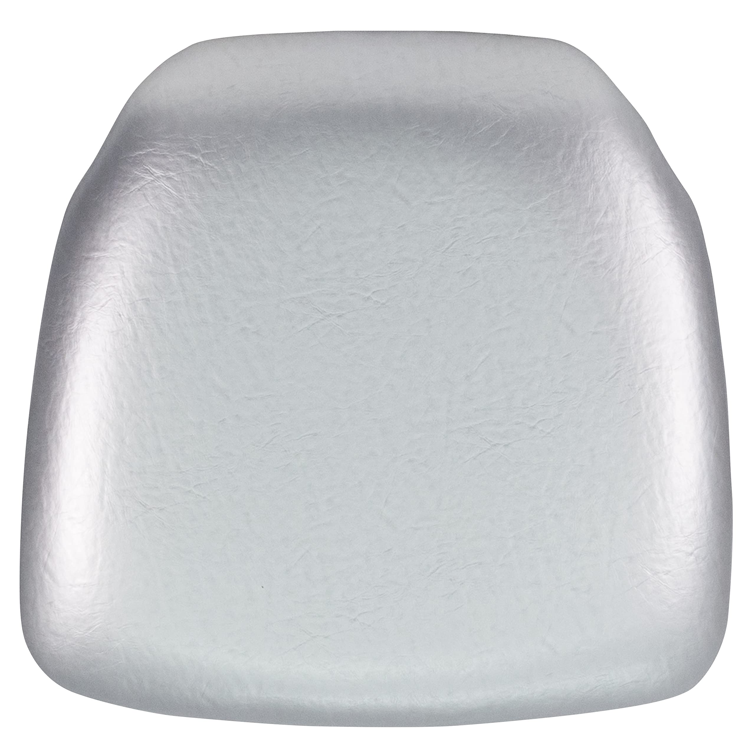 20 Pack Silver Vinyl Chiavari Chair Cushions - Premium Seat Cushions for Wedding, Banquet, Party & Dining Chairs - Durable & Comfortable Chair Accessories for Events & Home Decor
