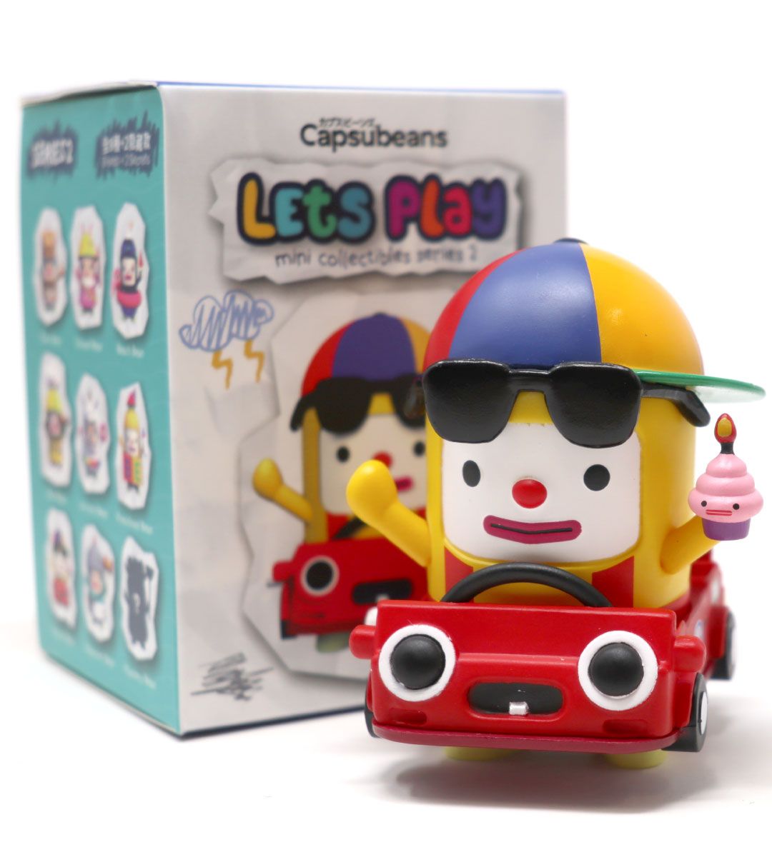 Capsubeans Series 2 Let's Play - Collectible Toy Figures for Kids & Adults | Perfect for Playtime, Display & Gifts