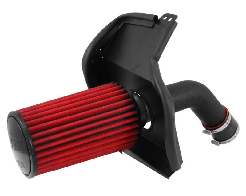 AEM 15-17 Subaru WRX STi 2.5L H4 Performance Cold Air Intake System - Wrinkle Black Finish - Boost Horsepower & Acceleration for Street & Track Racing