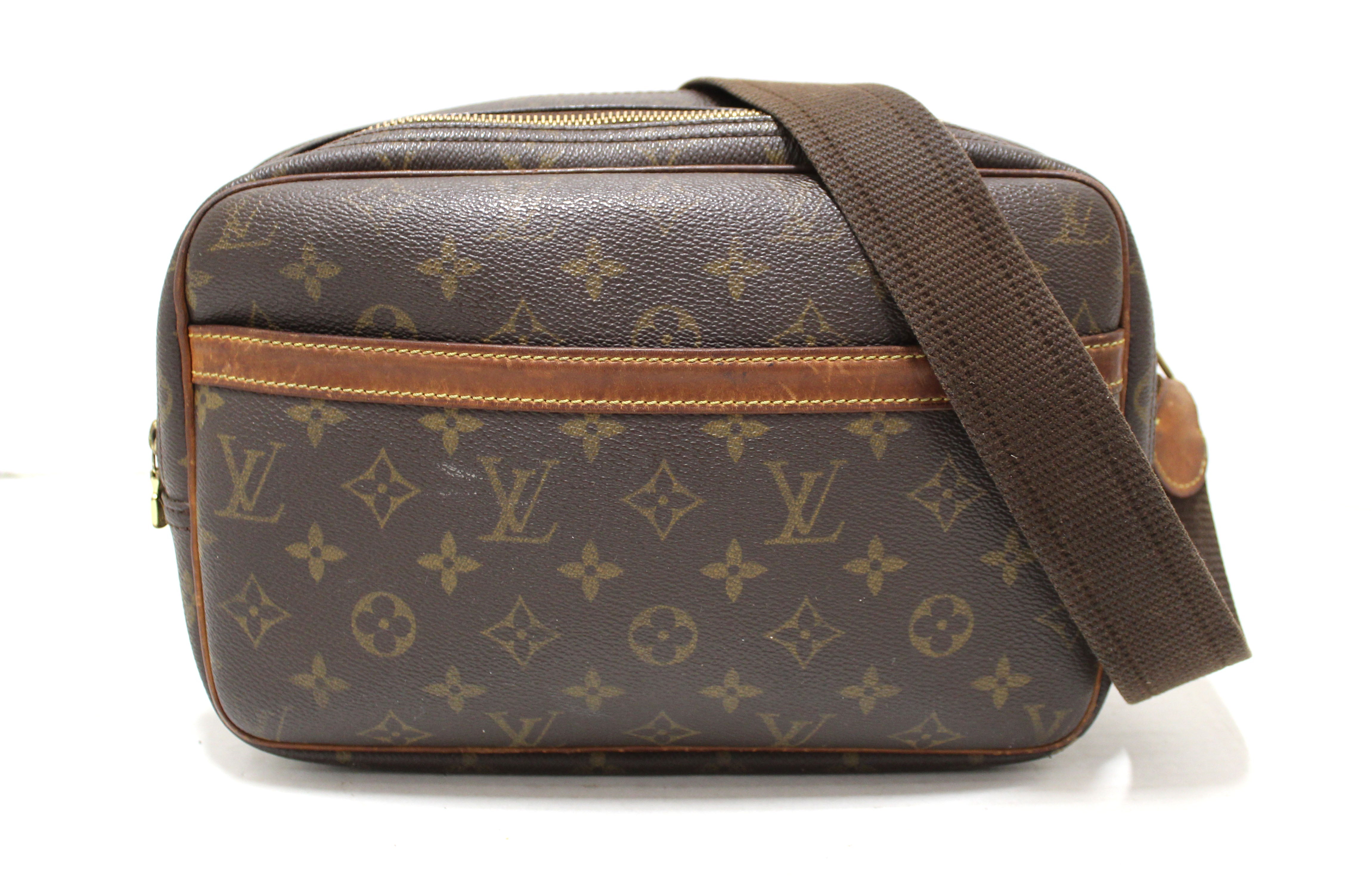 Authentic Louis Vuitton Monogram Reporter PM Crossbody Bag - Luxury Designer Messenger Purse for Women, Perfect for Work, Travel & Everyday Use