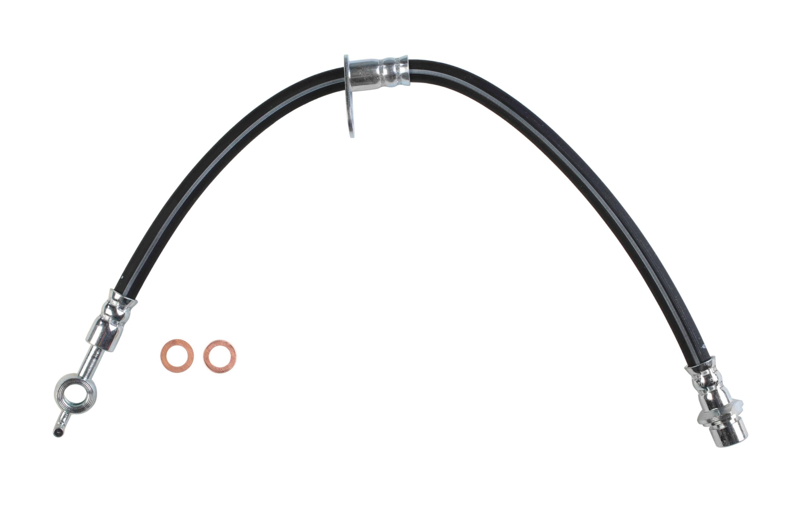 Sunsong 2204186 Brake Hydraulic Hose - High Performance Replacement for Smooth Braking | Perfect for Trucks, SUVs, and Off-Road Vehicles