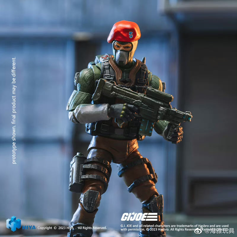 1/18 HIYA 4inch G.I.JOE Beach Head Action Figure - Exquisite Mini Collectible for Display & Play - Perfect for Collectors, Gifts, and Diorama Scenes