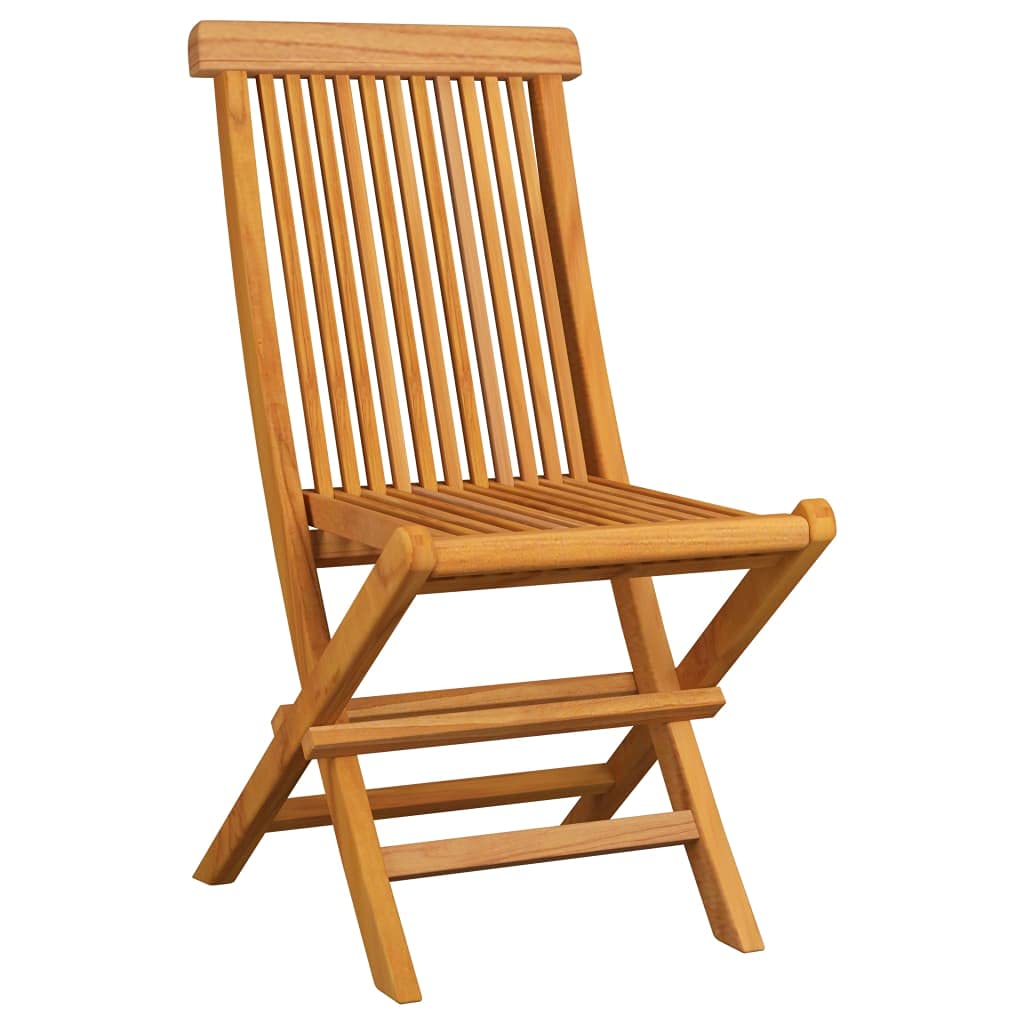 Premium Solid Teak Wood Chairs for Terrace, Patio, Garden & Balcony - Set of 2 with Anthracite Cushions | Durable Outdoor Furniture for Relaxing, Entertaining & Enhancing Your Outdoor Space