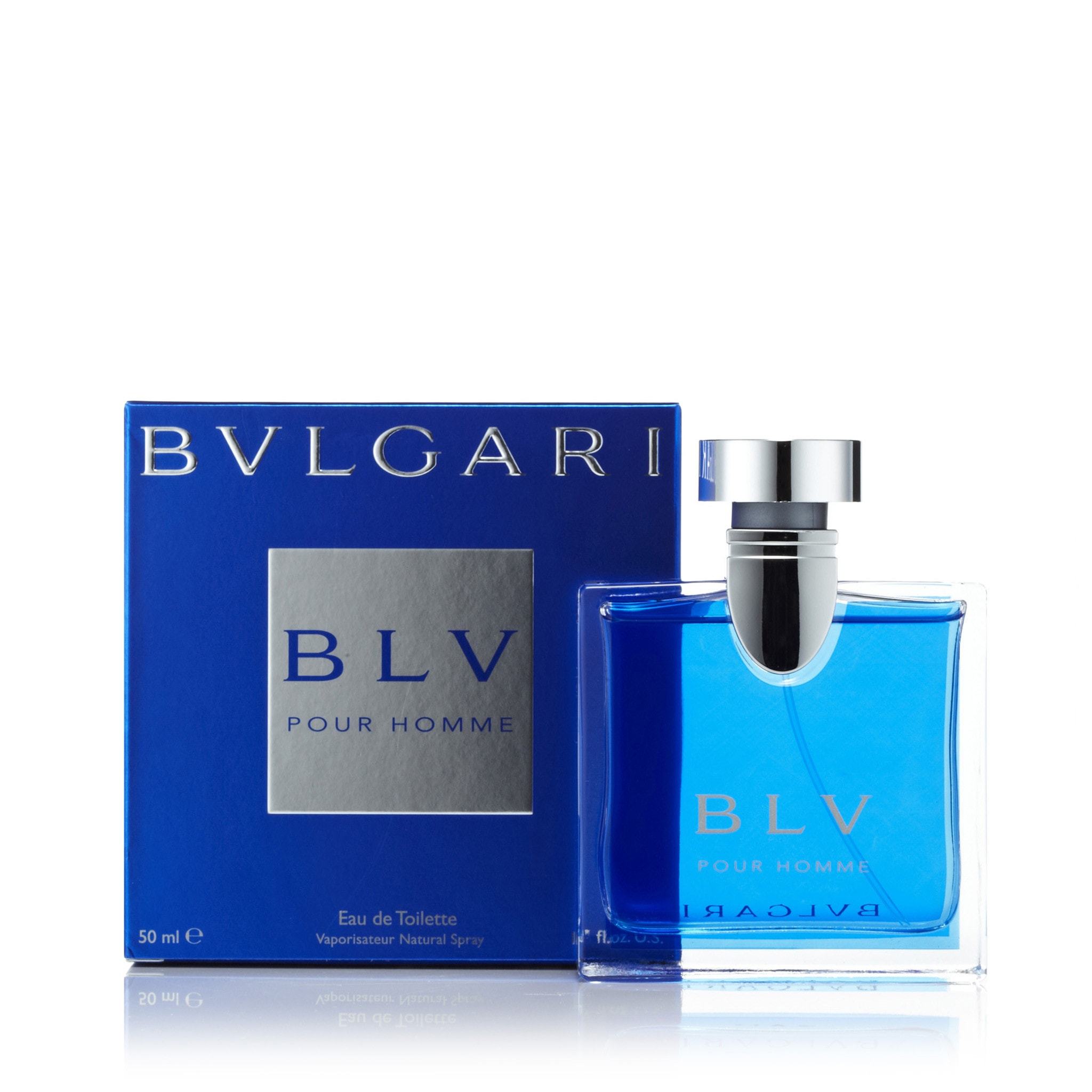 Bvlgari BLV Men's Eau De Toilette Spray for Men - Fresh Woody Fragrance Cologne for Day & Night Wear, Work & Special Occasions