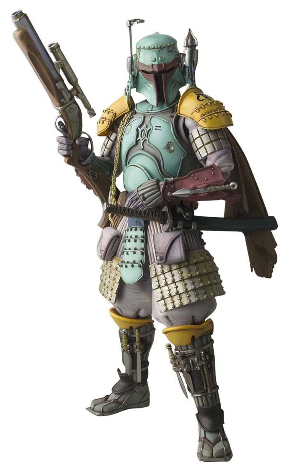 Bandai Tamashii Nations Meisho Movie Realization Boba Fett Action Figure - Star Wars Collectible Toy for Display & Gift Giving